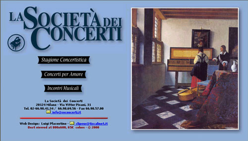 La Grande Stagione Concertistica 2000/2001