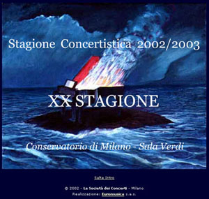 La Società dei Concerti - La Grande Stagione Concertistica 2002-2003